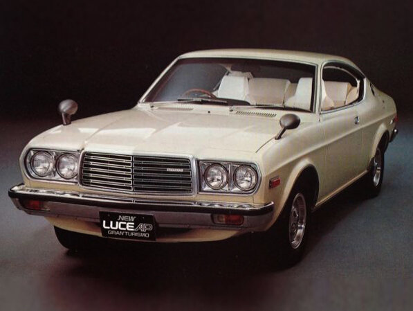 Mazda Luce (LA22SB, LA33S) 2 поколение, рестайлинг, купе (10.1975 - 09.1978)